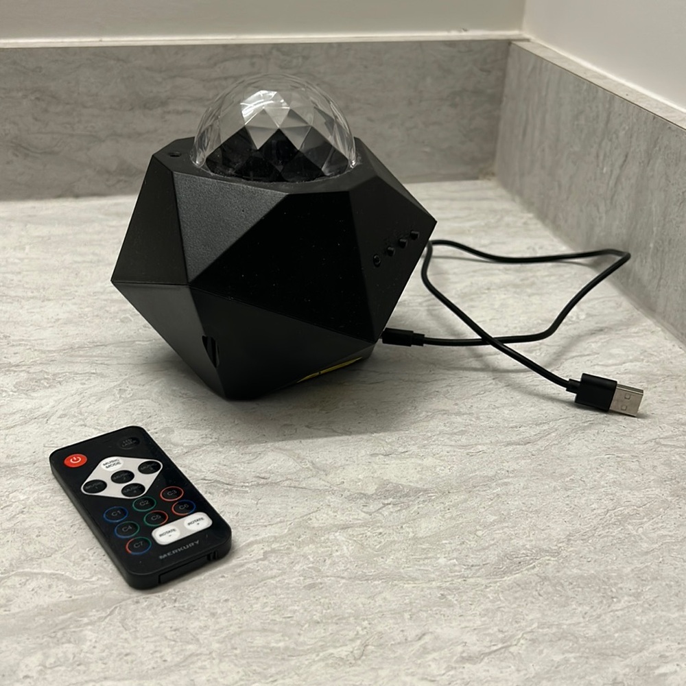Merkury Innovations Galaxy Light Projector with LED Laser Projection Quality